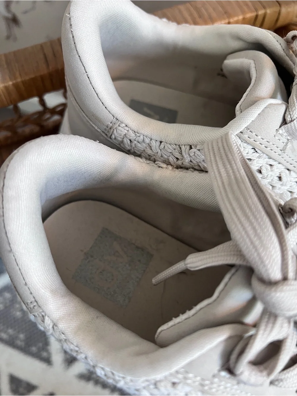 Dolce vita woven knit sneakers